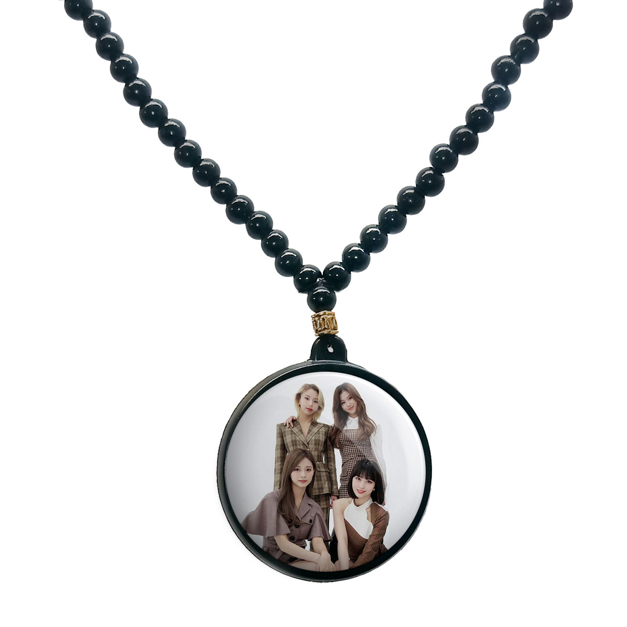 گردنبند پرمانه طرح تو ایس کد pmd.18269 مدل دو طرفه