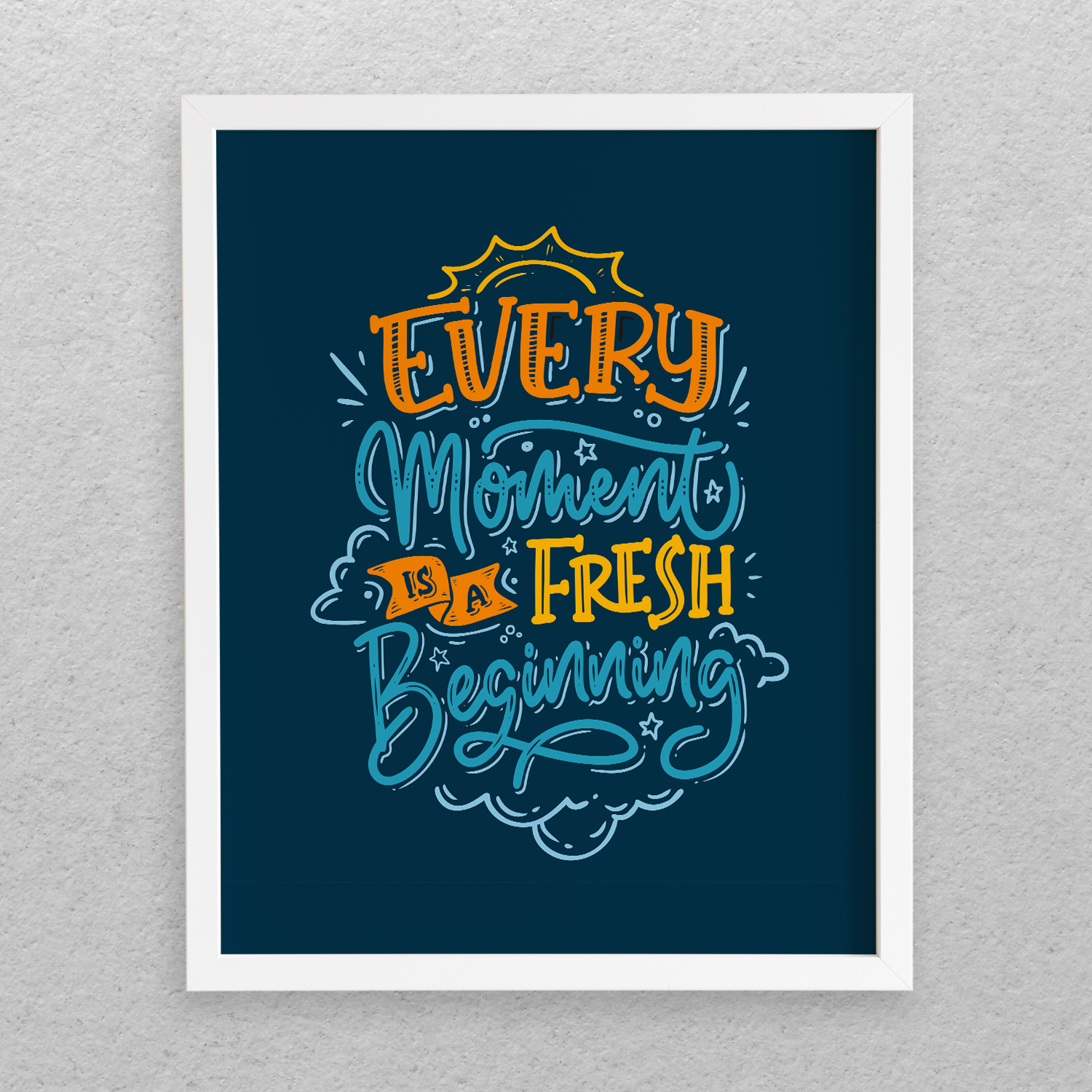 تابلو مدل نوشته انگلیسی کد 423