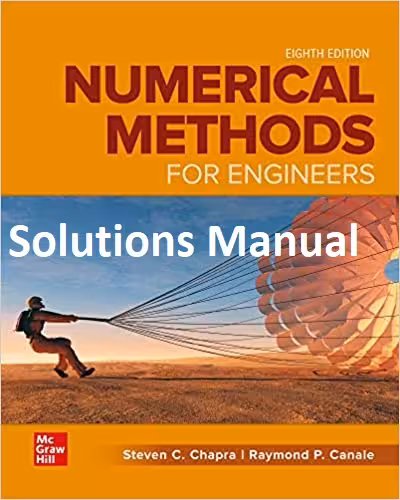 خرید و دانلود نسخه کامل کتاب Numerical Methods for Engineers (8th Edition) - Word [Solutions Manual]