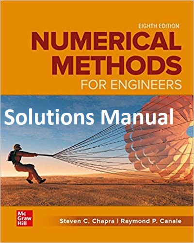 خرید و دانلود نسخه کامل کتاب Numerical Methods for Engineers (8th Edition) - Word [Solutions Manual]