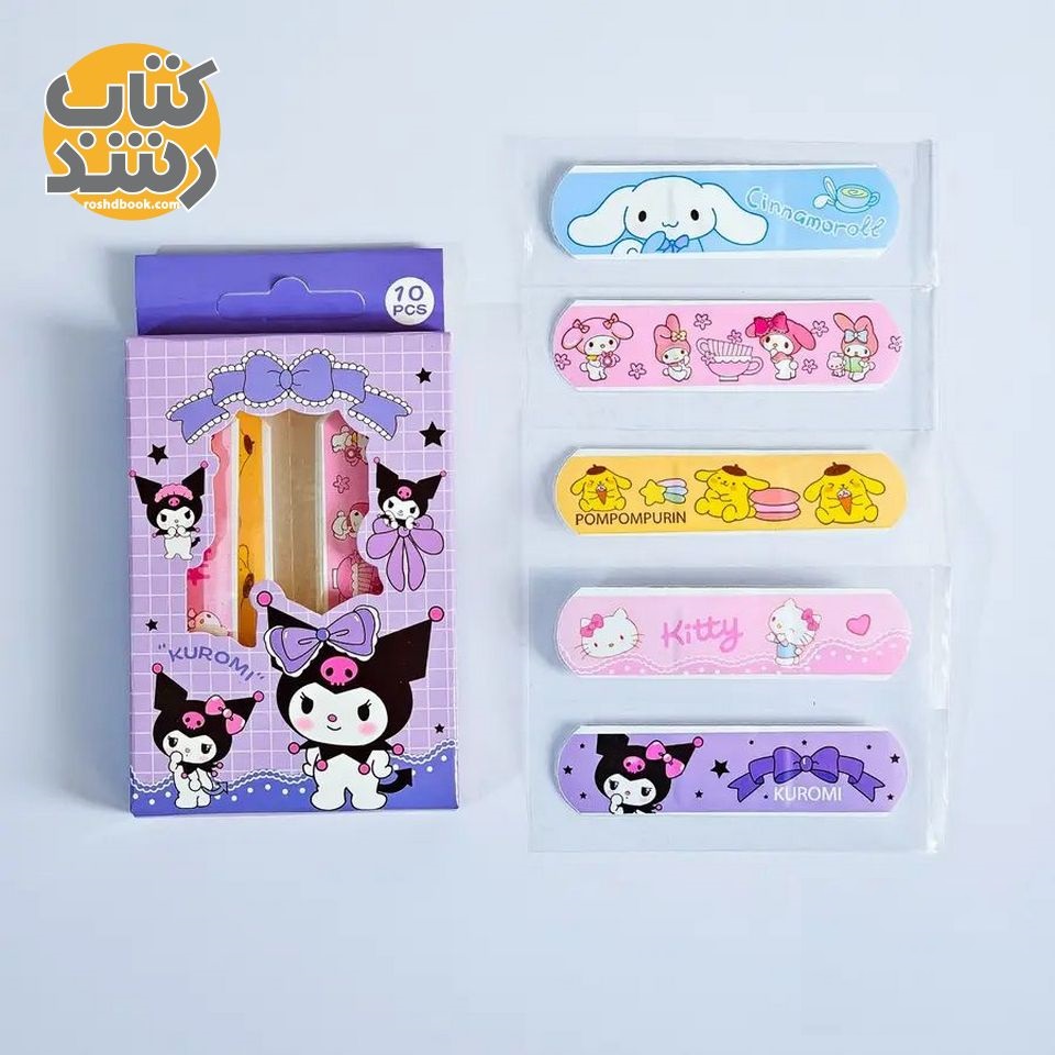 چسب زخم فانتزی بسته 10 عددی ملودی MELODY کد 3-1356