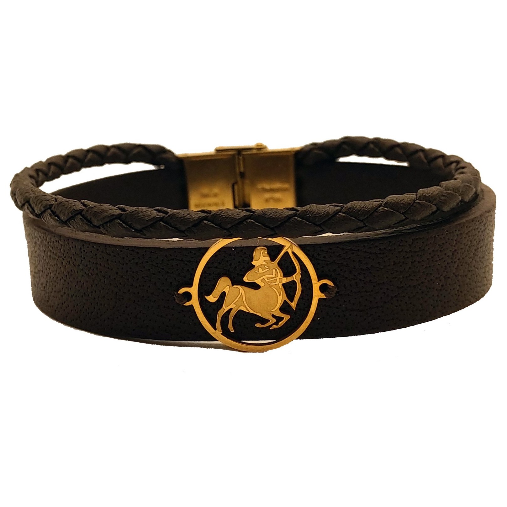 دستبند چرمی ماه اذر