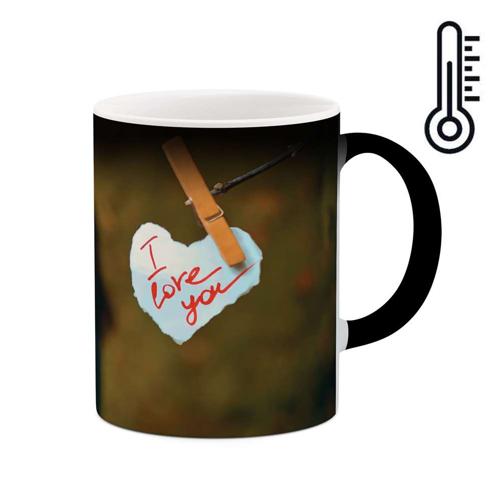 ماگ حرارتی طرح عاشقانه مدل mgh03267