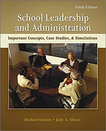 خرید و دانلود نسخه کامل کتاب School Leadership and Administration: Important Concepts, Case Studies, and Simulations (9th Edition) - Pdf