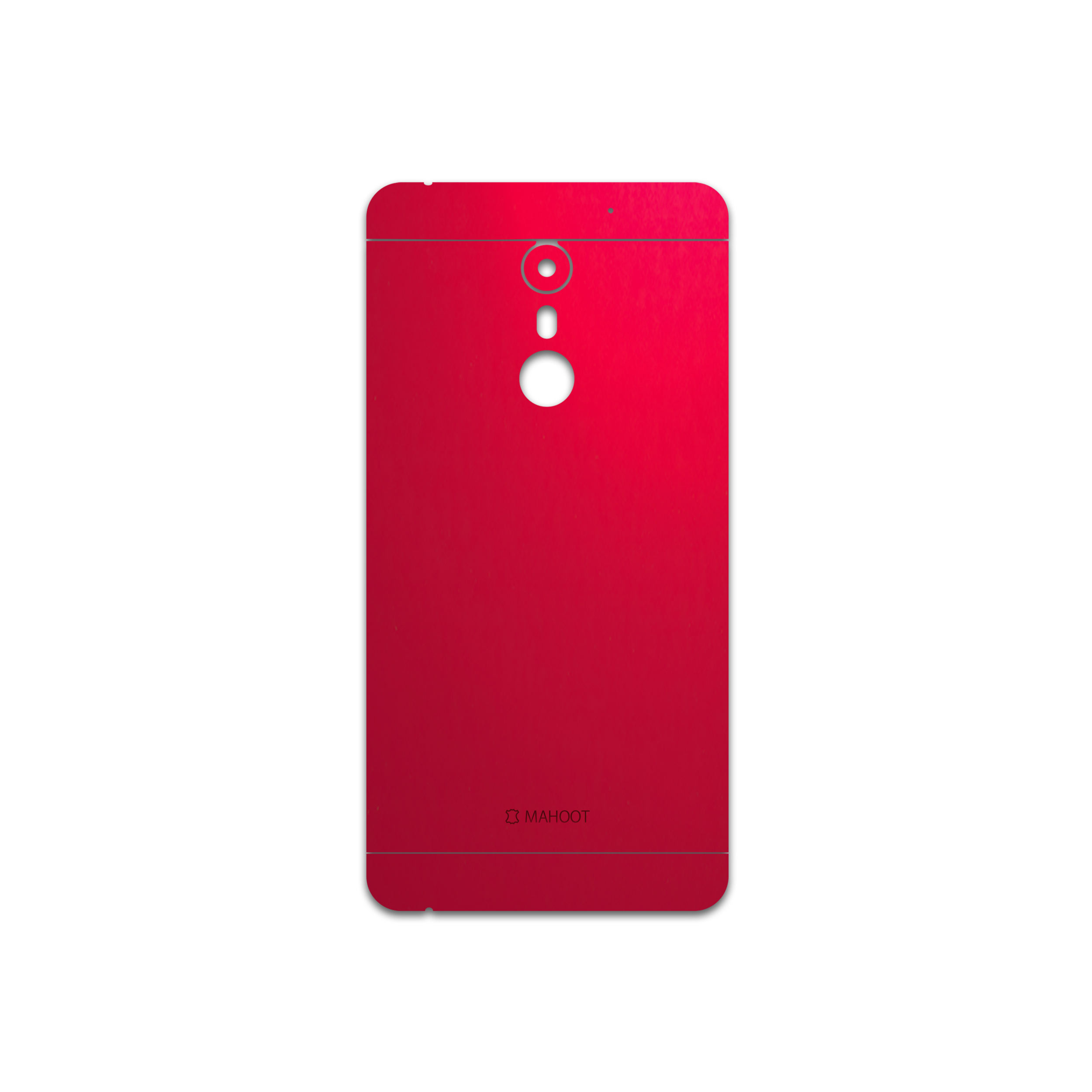 برچسب پوششی ماهوت مدل Matte-Warm-Red مناسب برای گوشی موبایل یومی Super