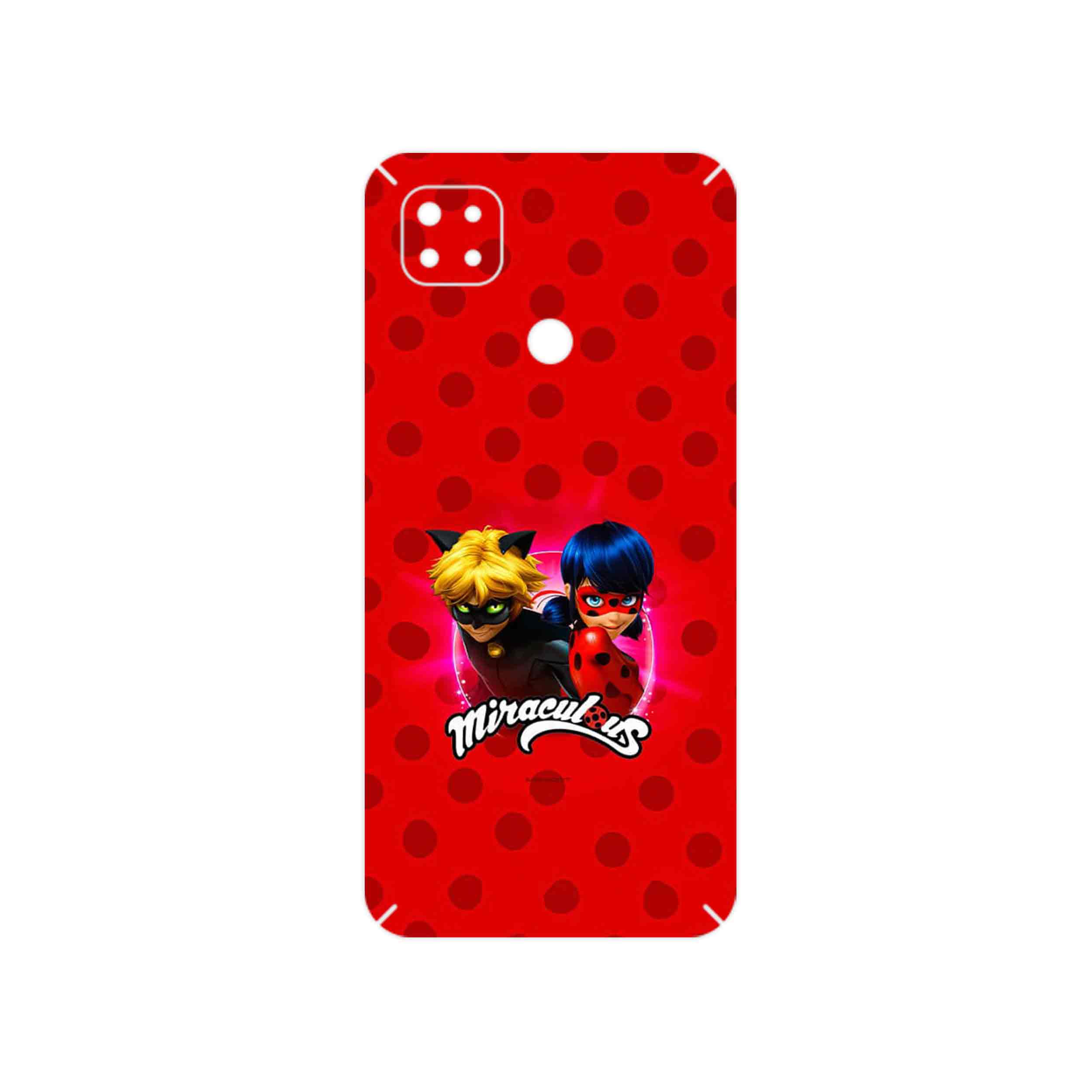 برچسب پوششی ماهوت مدل Ladybug and Cat Noir مناسب برای گوشی موبایل شیائومی Redmi 9 Activ