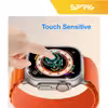 محافظ صفحه نمایش شیشه ای اسپریگ مدل SH-SPG مناسب برای ساعت هوشمند الترا HW8 ULTRA MAX مجموعه دو عددی