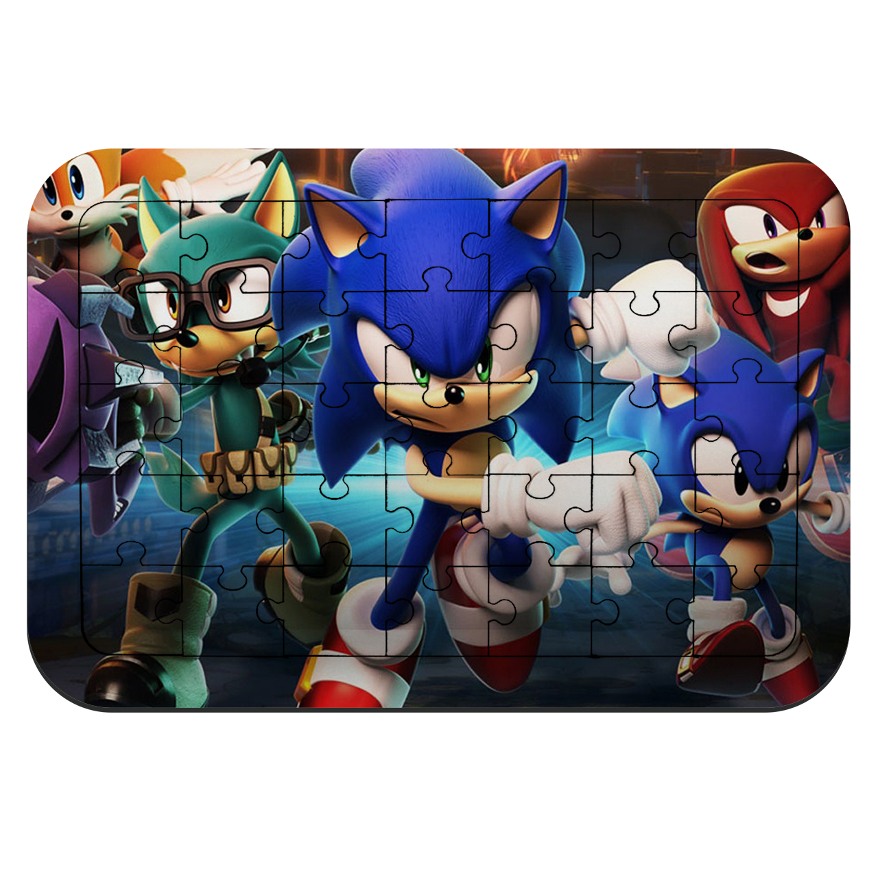 پازل 35 تکه طرح سونیک خارپشت مدل NI1221