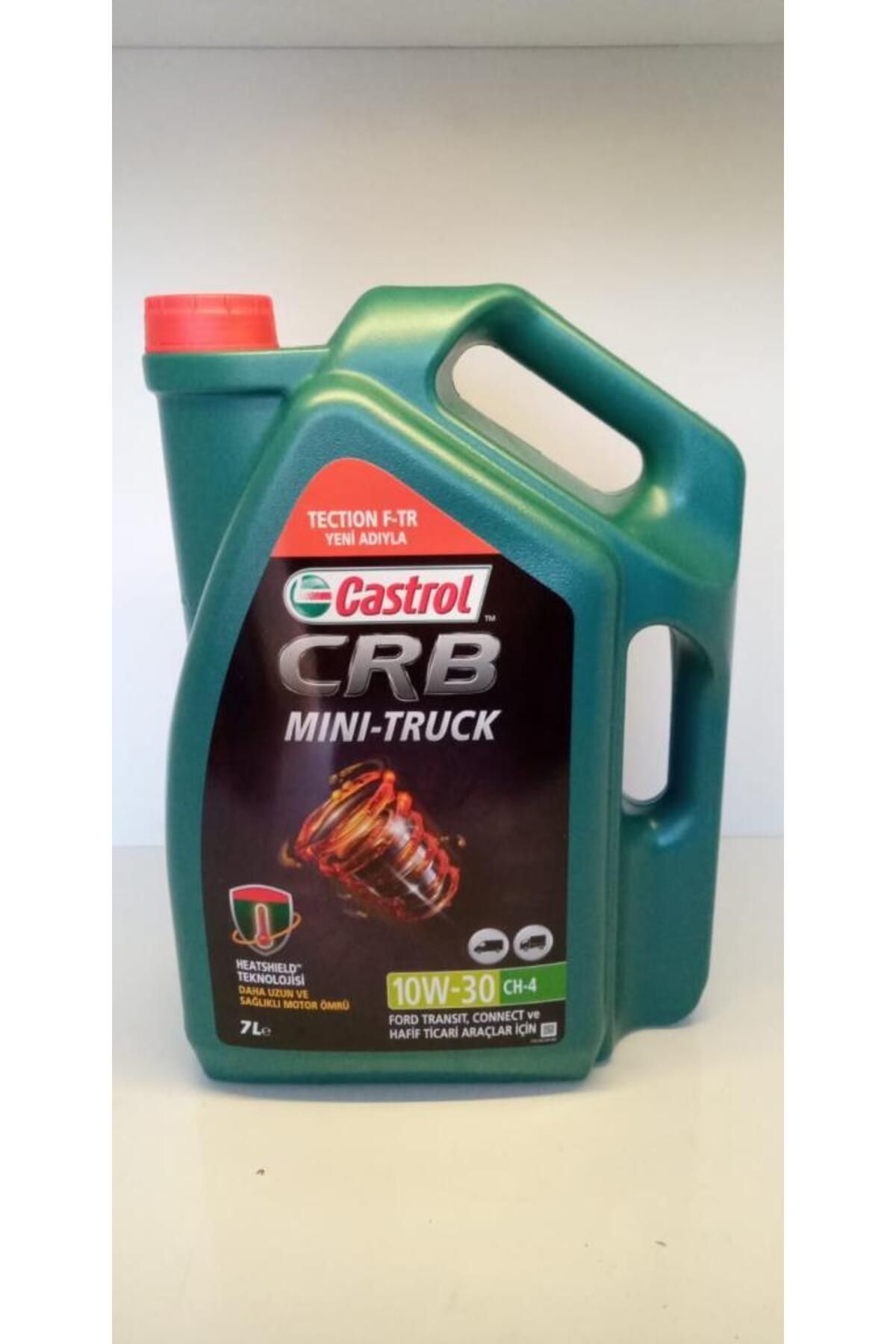 روغن و مکمل موتور 10W 30 TECION F TR MINI TRUCK 7LT 2023 کاسترول اورجینال Castrol