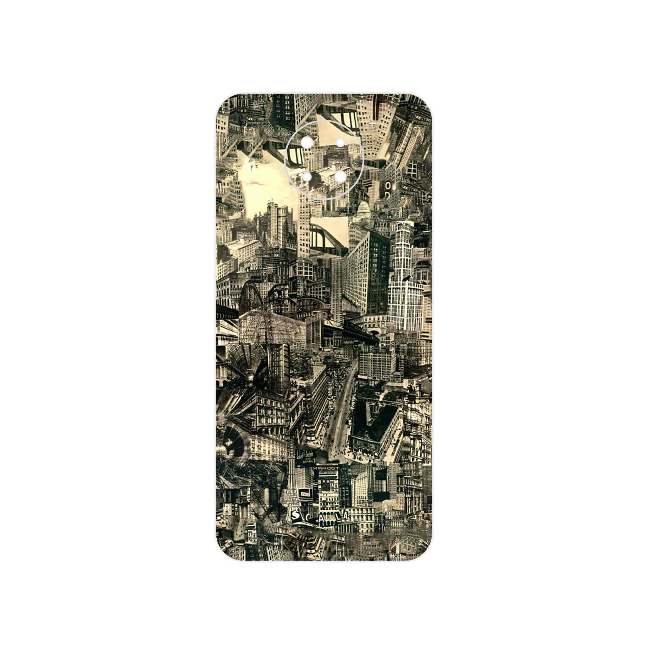 برچسب پوششی ماهوت مدل Collage of Skyscraper مناسب برای گوشی موبایل نوکیا G10
