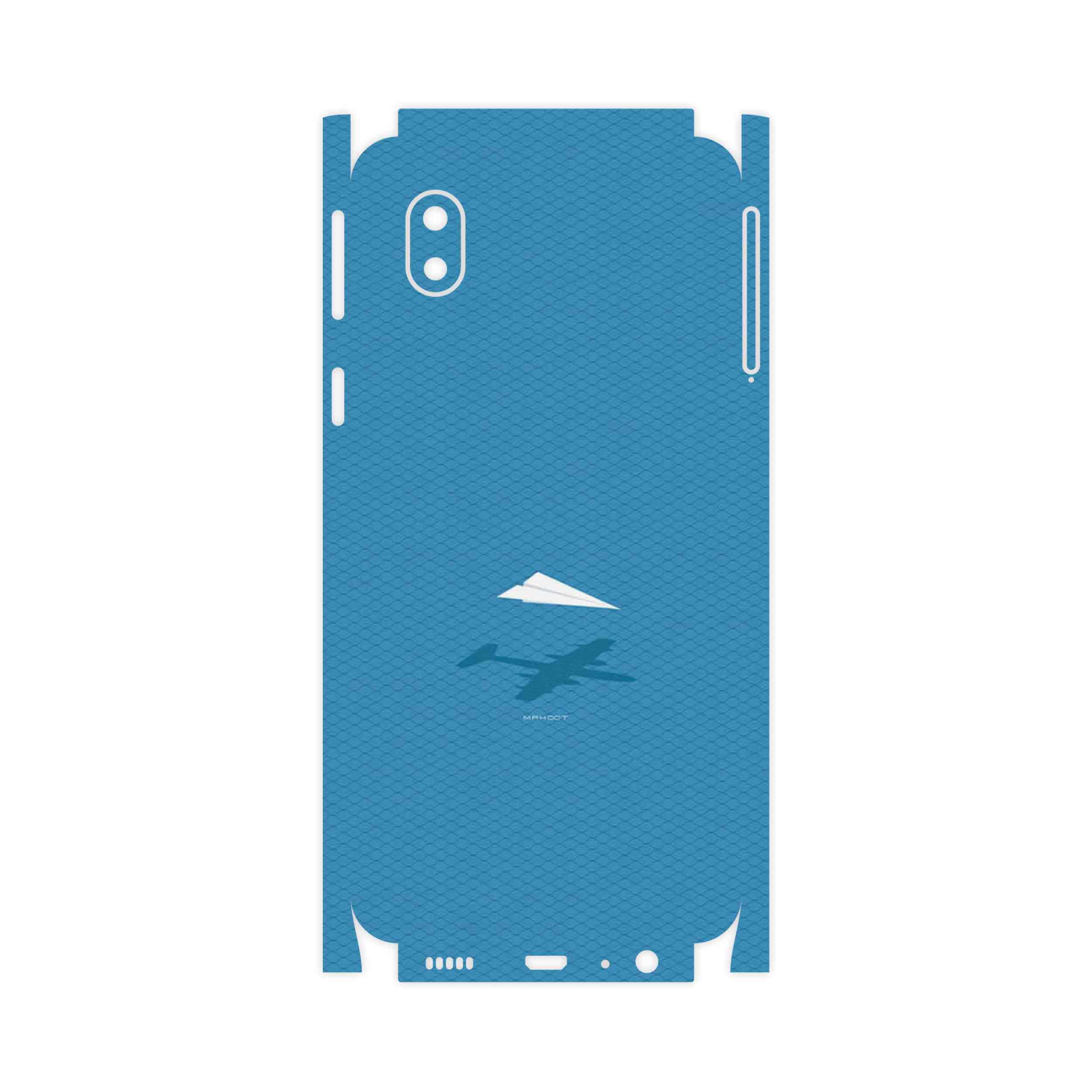 برچسب پوششی ماهوت مدل Minimal Paper Airplane-FullSkin مناسب برای گوشی موبایل سامسونگ Galaxy A01 Core