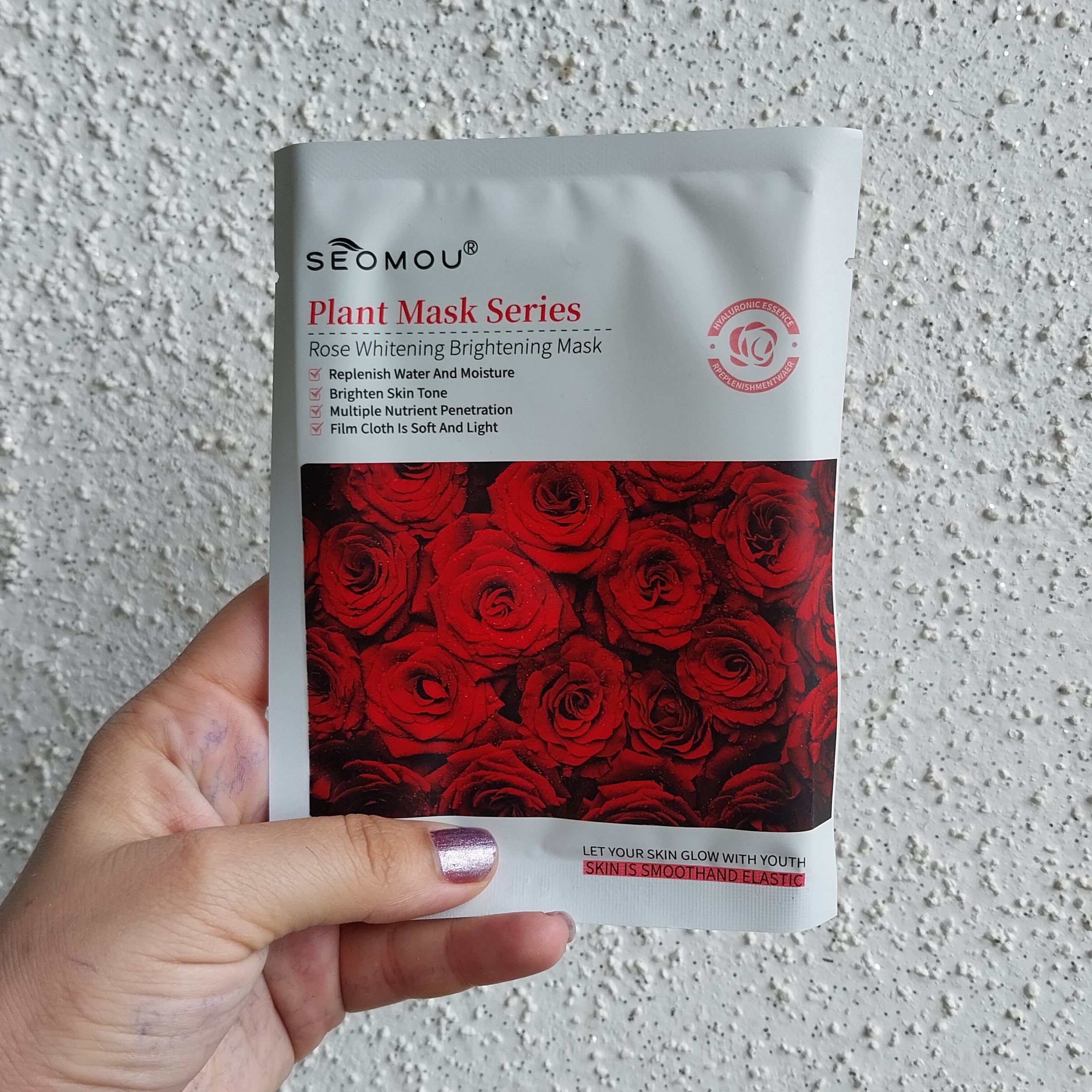 ماسک ورقه ای گل رز