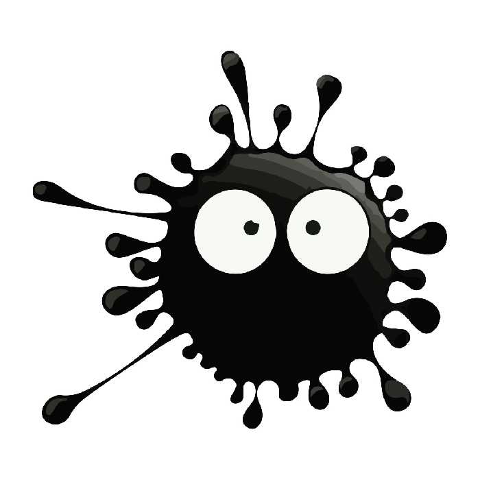 استیکر خودرو طرح لکه کد 530