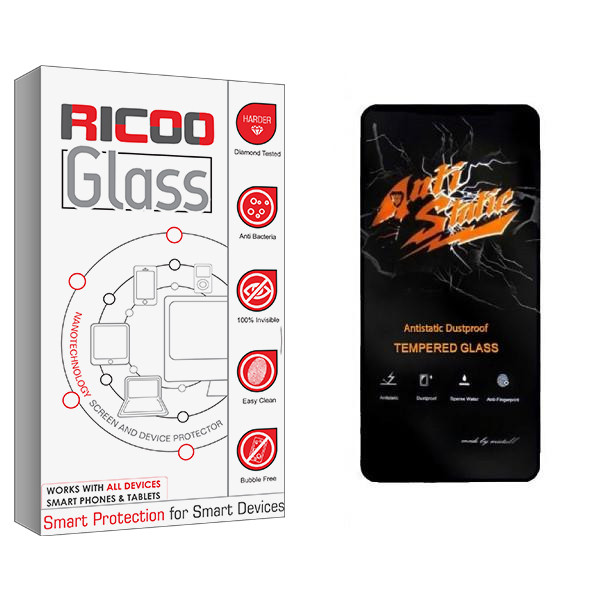 محافظ صفحه نمایش ریکو مدل RiC2 Anti Static مناسب برای گوشی موبایل اپل IPHONE 13 | کالا برتری