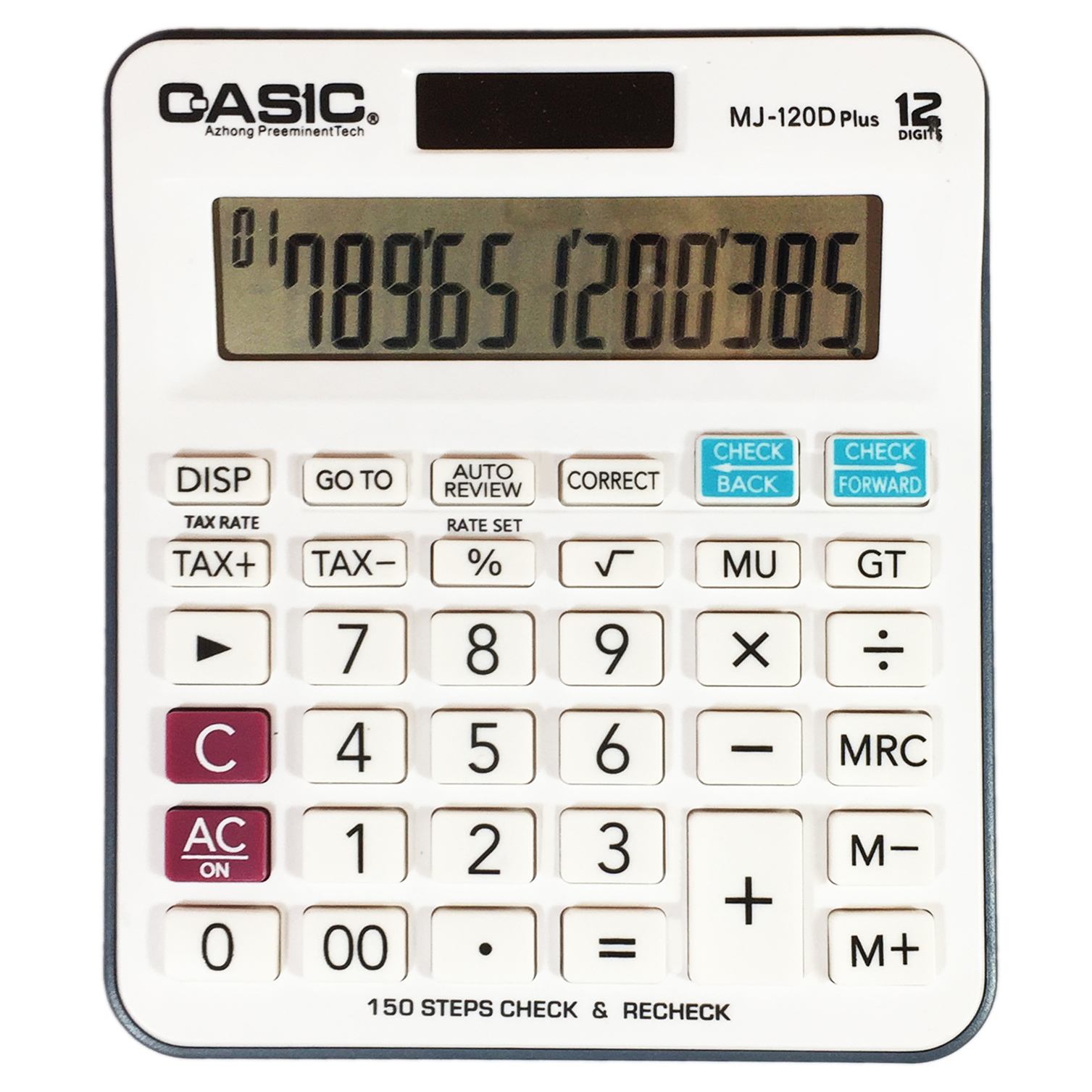 ماشین حساب کاسیک مدل MJ-120D Plus-BK