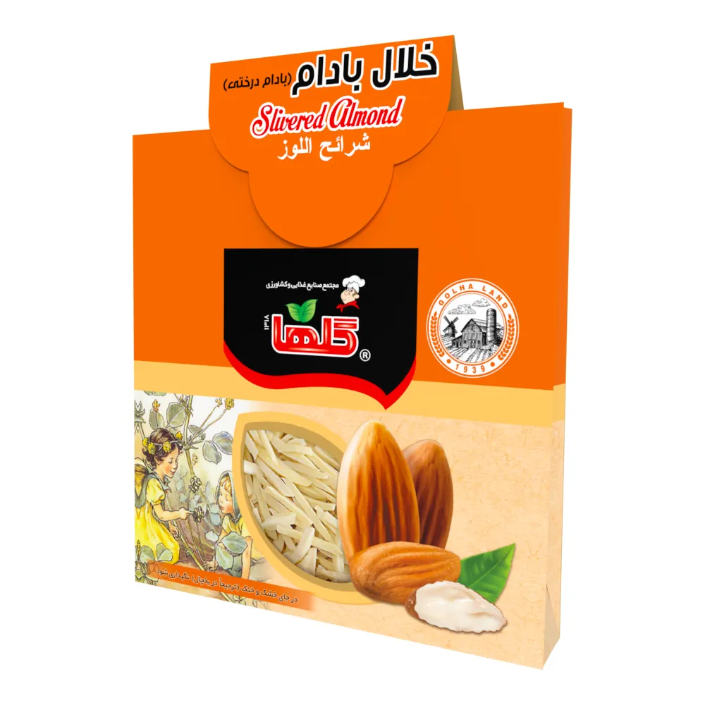 خلال بادام 30 گرم - جعبه