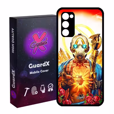 کاور گارد ایکس طرح Borderlands مدل Glass10068 مناسب برای گوشی موبایل سامسونگ Galaxy S20 FE