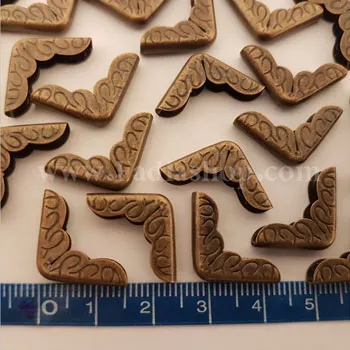 پرچ کناره 1.5 زردقلم طرح دار