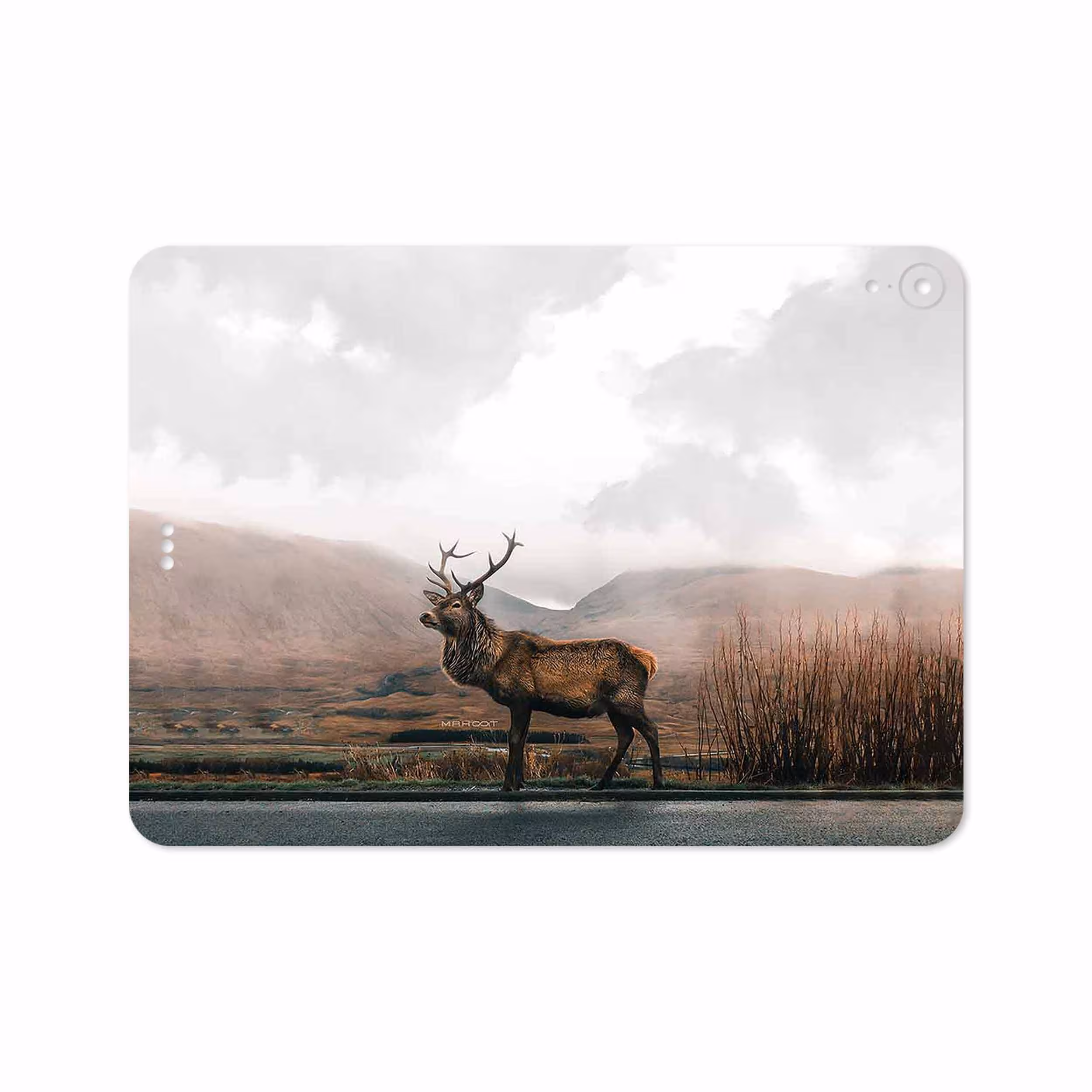 برچسب پوششی ماهوت مدل Horned Deer مناسب برای تبلت اپل iPad Pro 11 2018 A1934