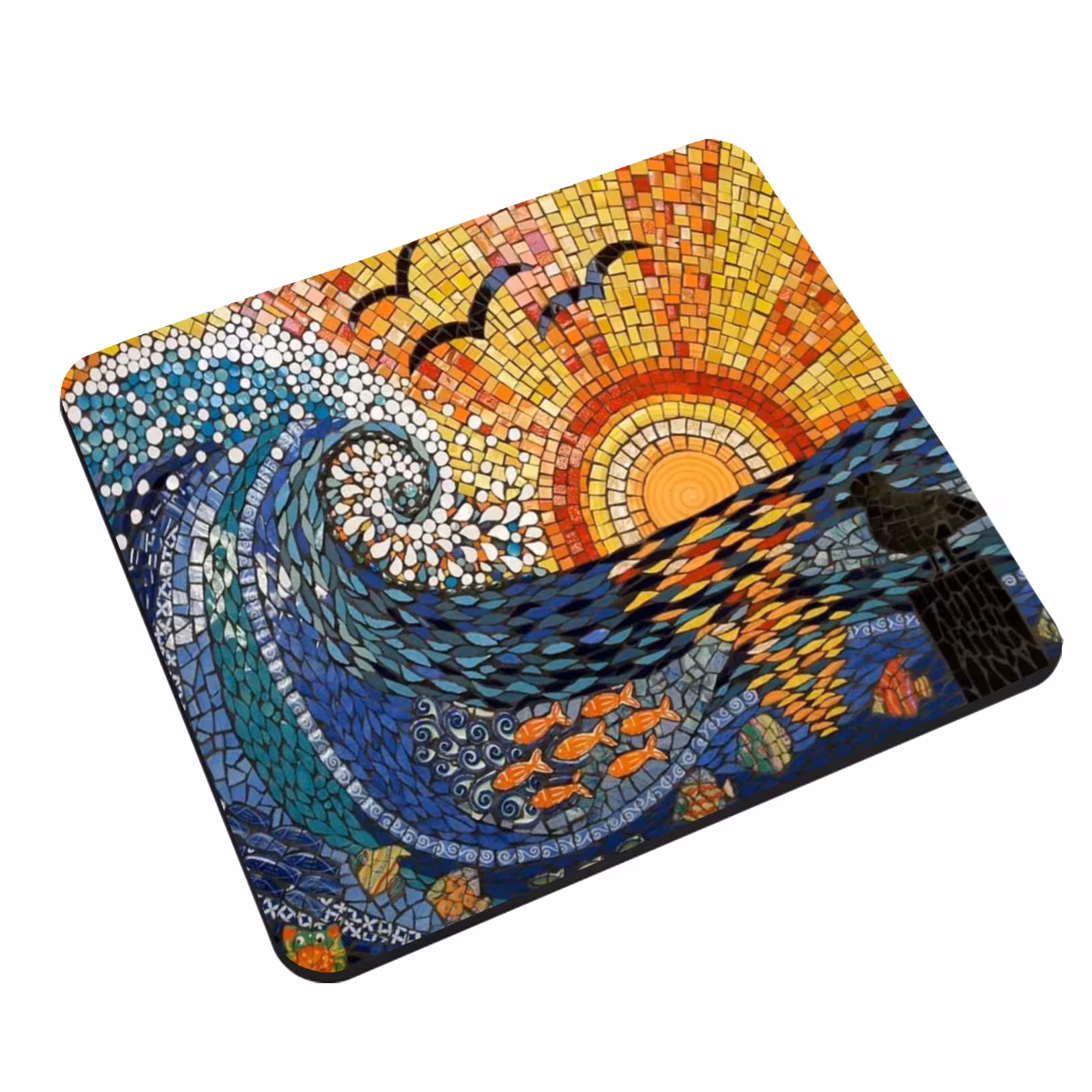 ماوس پد طرح کاشی کاری مدرن کد m22