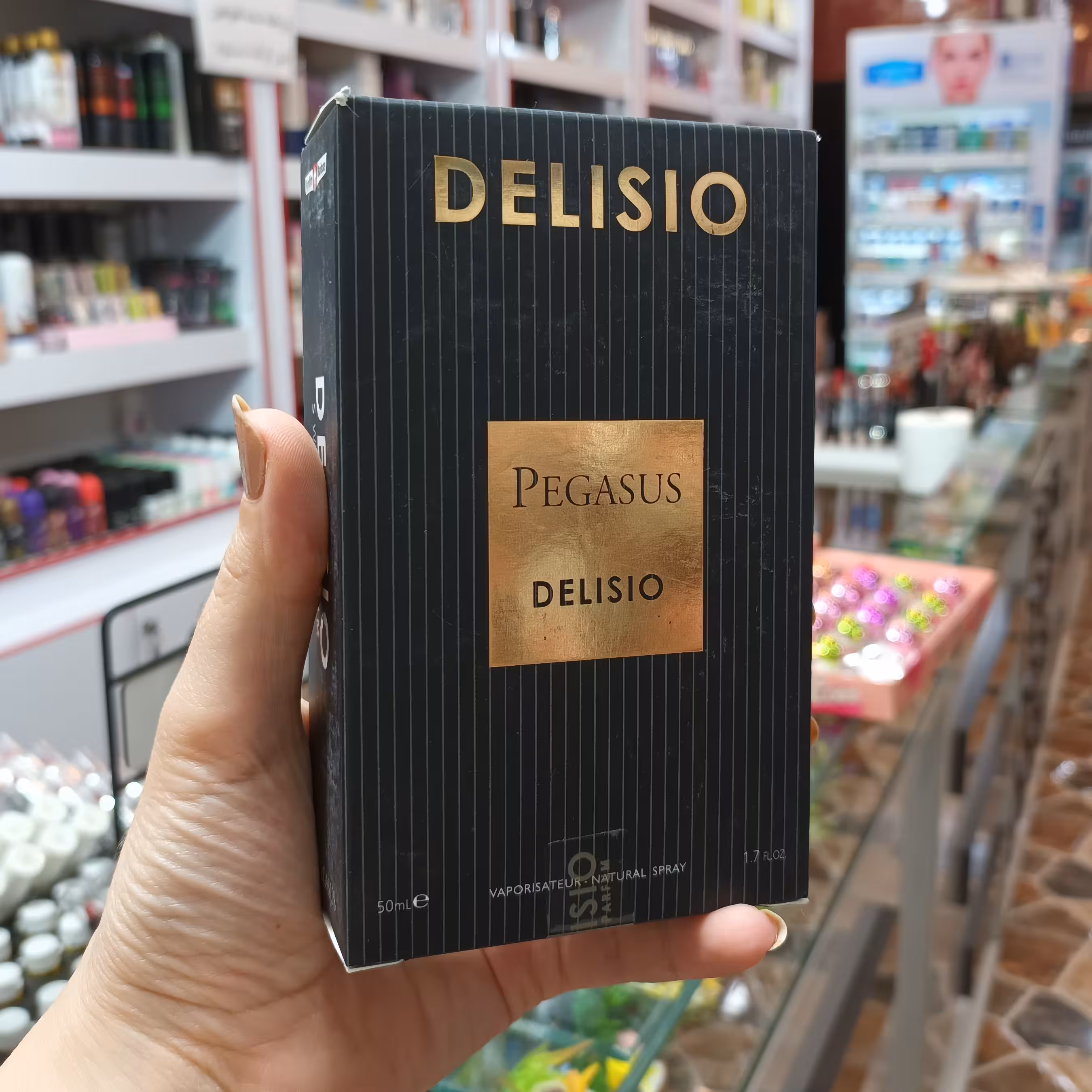 ادکلن دلیسیو DELISIO رایحه پگاسوز حجم 50 میل