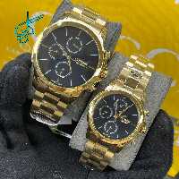 خرید ست ساعت زنانه و مردانه سیتیزن اسپشیال سه موتوره فعال کیفیت عالی ساخت ژاپن استیل رنگ ثابت کد 2116080 - ردگل