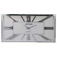 ساعت دیواری آرتمیس مدل 2027 سیلور (نقره ای) صفحه سفید