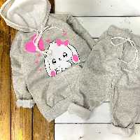 سویشرت شلوار بچگانه تو کرکدار جنس پنبه سایز بندی از 45تا60