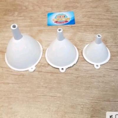 قیف پلاستیکی سه تایی