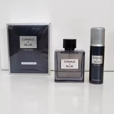 فروش ویژه عطر مردانه بلو شنل فراگرنس ورد با اسپری رایگان
