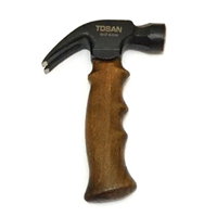 چکش دوشاخ میخ کش دسته کوتاه توسن کد (252TCH) وزن 250 گرم