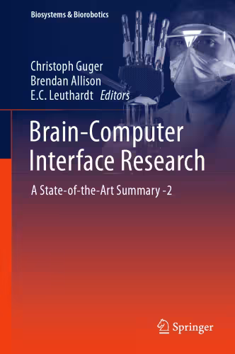 خرید و دانلود نسخه کامل کتاب Brain-Computer Interface Research: A State-of-the-Art Summary -2