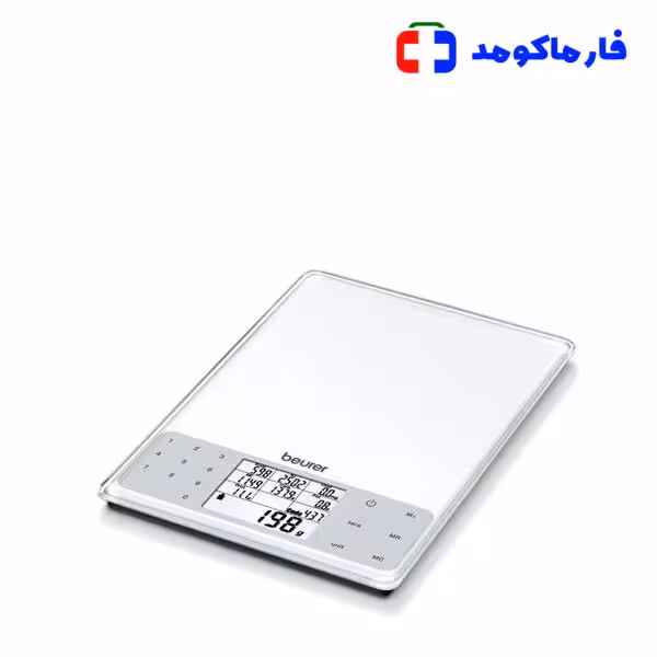 ترازو آشپزخانه با تحلیل ارزش غذایی بیورر مدل DS61