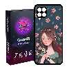کاور گارد ایکس طرح Girl مدل Glass10332 مناسب برای گوشی موبایل سامسونگ Galaxy A22 4G