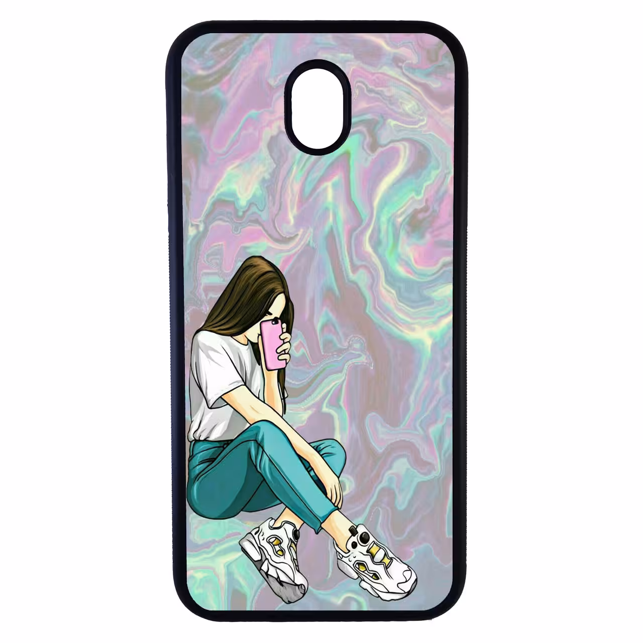 کاور طرح دخترانه کد 7851 مناسب برای گوشی موبایل سامسونگ galaxy j5 pro