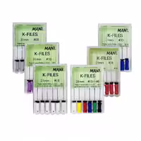 K فایل دستی مانی 31 میلیمتر K File MANI 31mm - فروشگاه اینترنتی مواد و تجهیزات دندانپزشکی