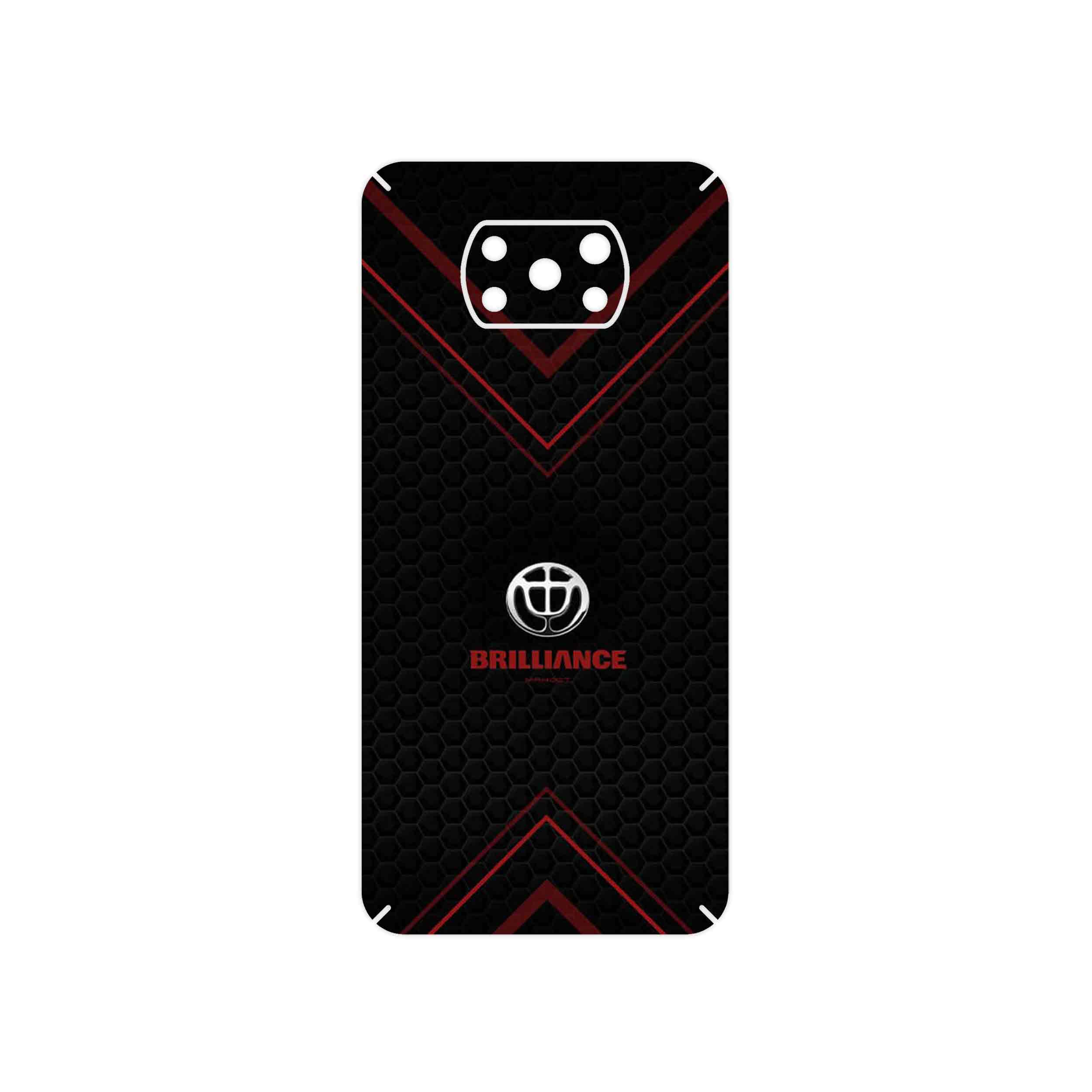 برچسب پوششی ماهوت مدل Brilliance مناسب برای گوشی موبایل شیائومی Poco X3 Pro