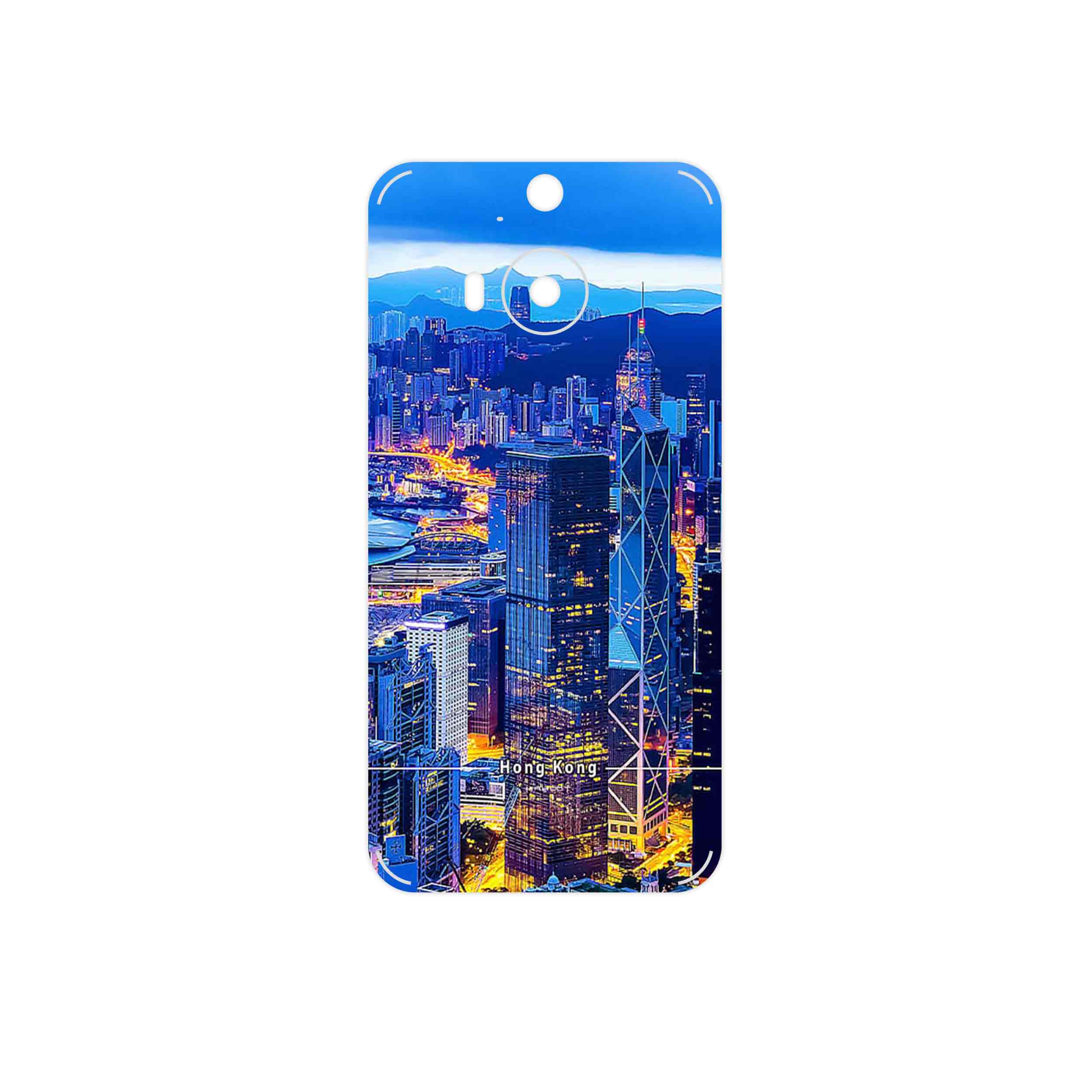 برچسب پوششی ماهوت مدل Hong Kong City مناسب برای گوشی موبایل اچ تی سی One M9