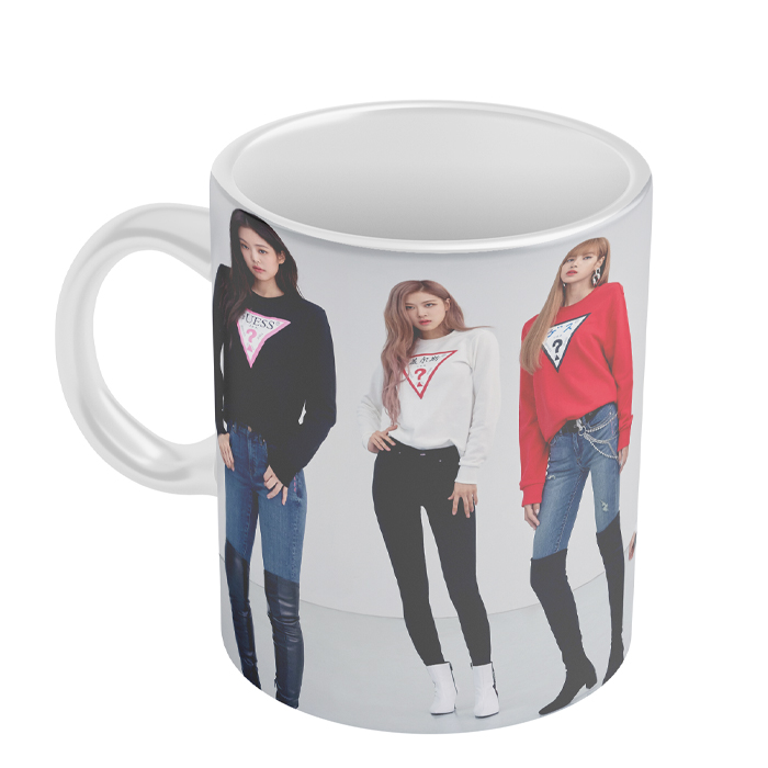 ماگ مدل موسیقی طرح بلک پینک