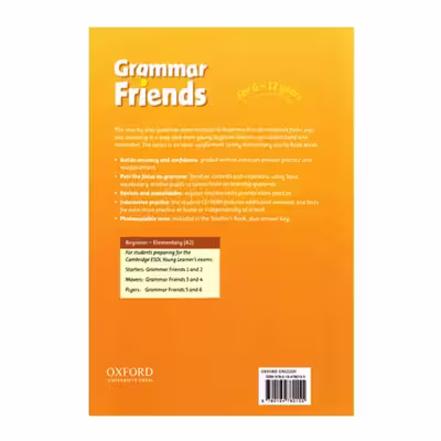 کتاب Grammar Friends اثر Tim Ward And Eileen Flannigan انتشارات الوندپویان جلد 4 تا 6