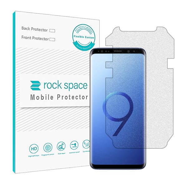 گلس سامسونگ S9  مدل نانو هیدروژل گیمینگ برند راک اسپیس سایز M کد 12814