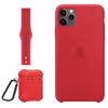 کاور مدل Sil-42-44 مناسب برای گوشی موبایل اپل IPhone 11 Pro Max به همراه کیس ایرپاد پرو و بند اپل واچ 