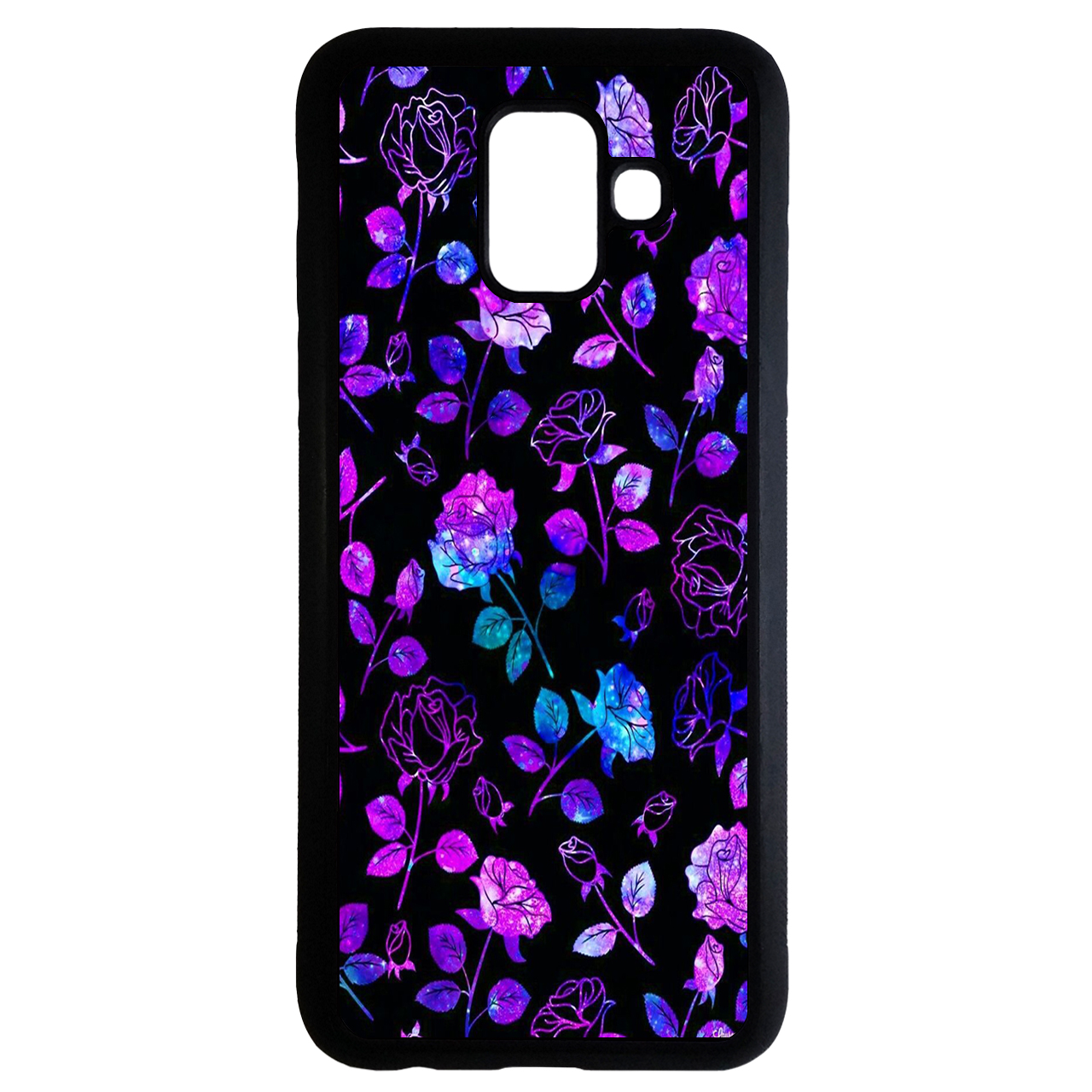 کاور طرح گل  کد 1146 مناسب برای گوشی موبایل سامسونگ galaxy a8 plus