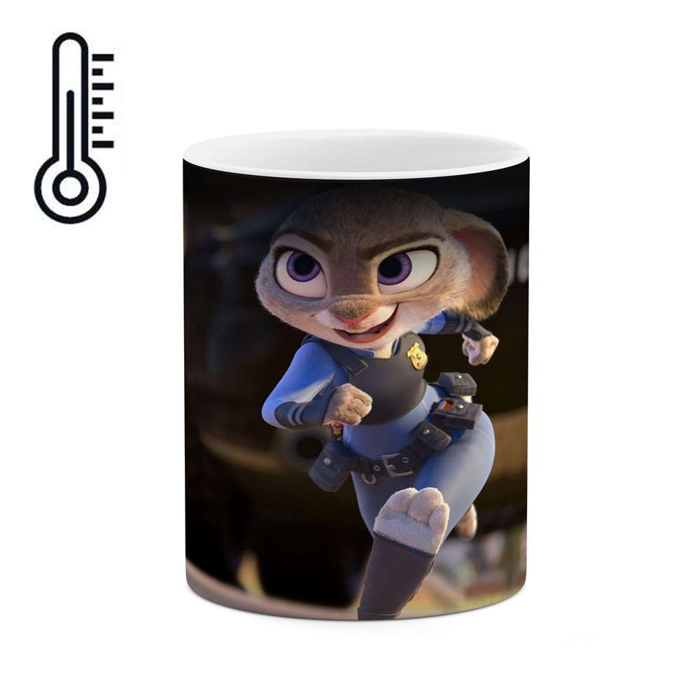 ماگ حرارتی طرح انیمیشن Zootopia مدل mgph15966