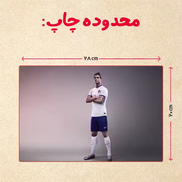 پازل 35 تکه مدل رونالدو کد 272