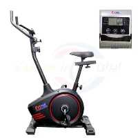 دوچرخه ثابت فیت می (fit me) ، تحمل وزن 110 کیلوگرم ، رنگ مشکی قرمز