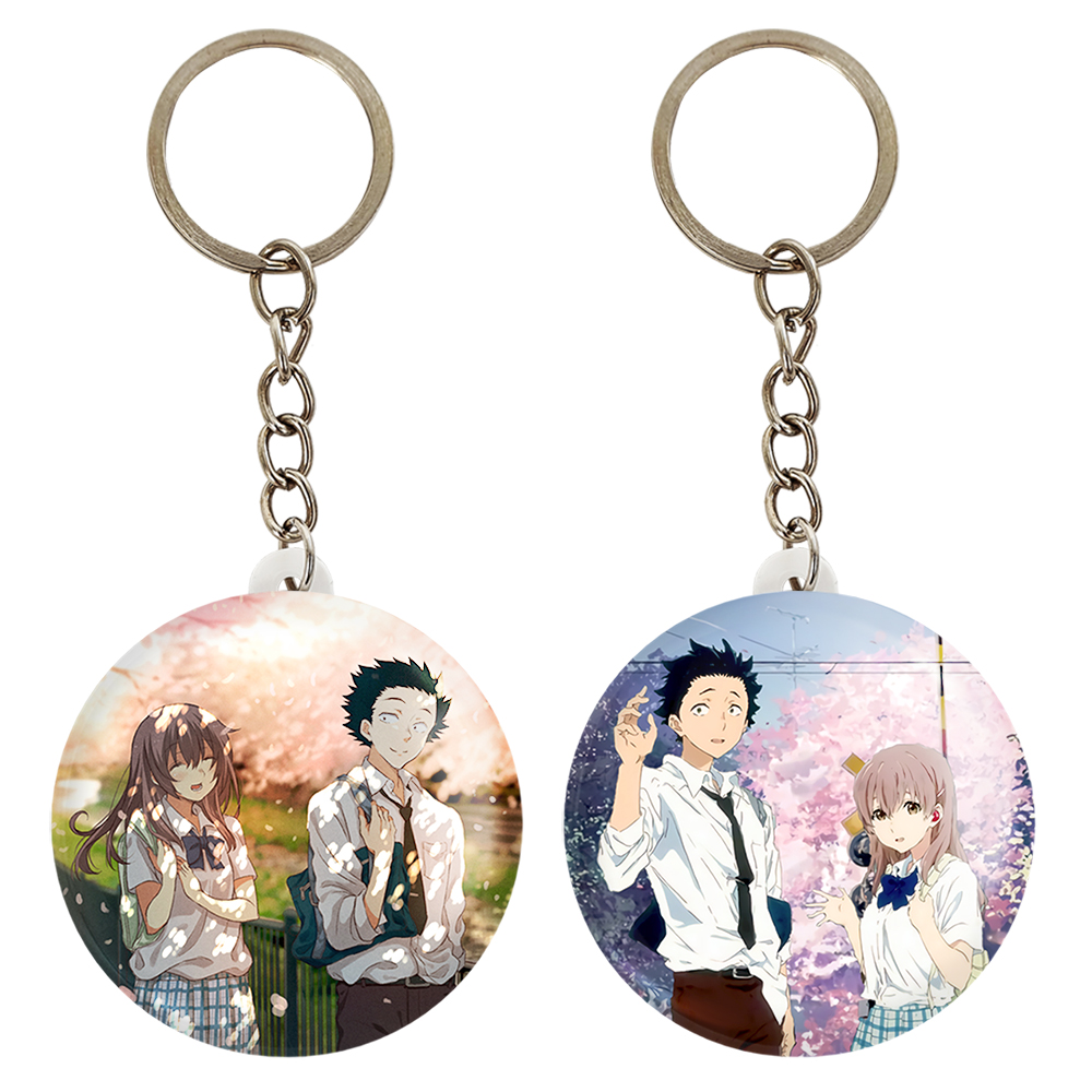 جاکلیدی خندالو مدل شوکو نیشیمیا و شویا ایشیدا انیمه سایلنت ویس کد 1580015804 مجموعه 2 عددی