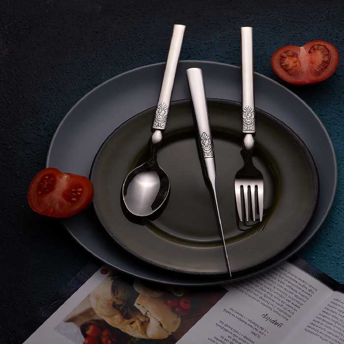 سرویس قاشق و چنگال 157 پارچه مدل ویوالدی