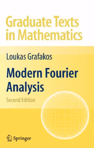 خرید و دانلود نسخه کامل کتاب Modern Fourier analysis