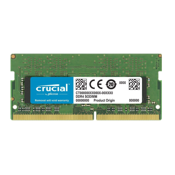 رم لپ تاپ DDR4 تک کاناله 3200 مگاهرتز CL22 کروشیال مدل CT32 ظرفیت 32 گیگابایت